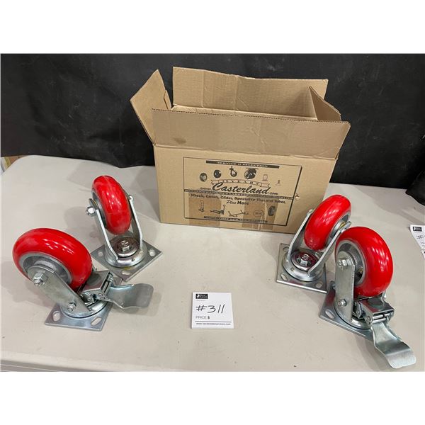 Industrial Casters 5" x4