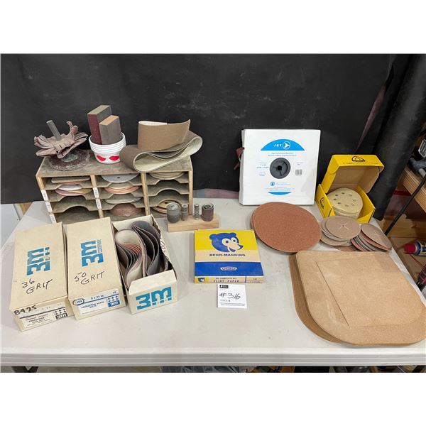Cork Mats & Various Sandpaper