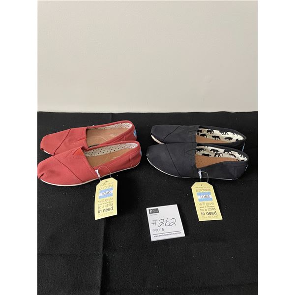 Toms Runners Women's Size 9 (New) x2