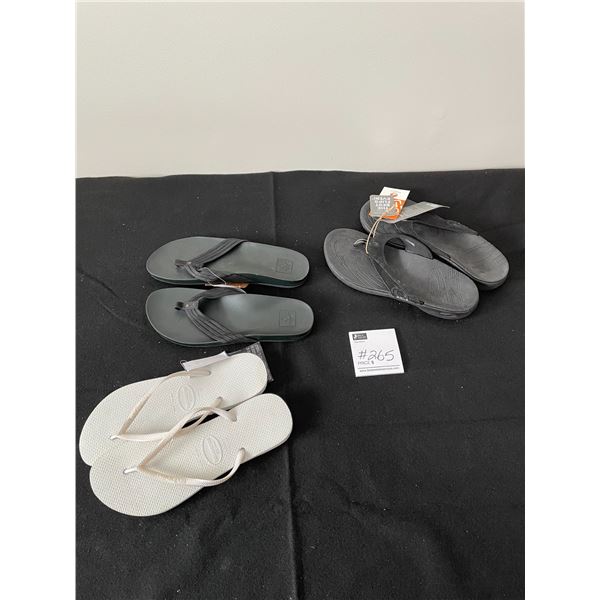 Sole - Reef - Havaianas - Women's Sandals Size 10 (New) x3