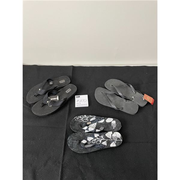 Women's Sandals Size 9 - Teva - The North Face - Havaianas (New)