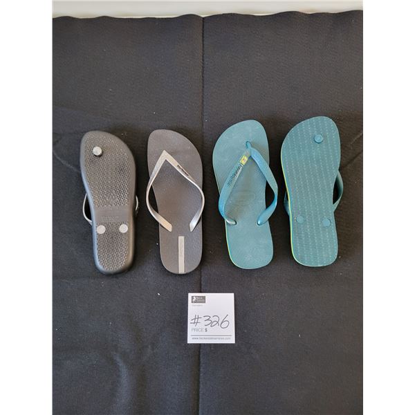 Havaianas & iPanema Flip Flops Size 9 (Brand New)