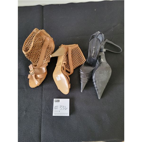 Women's High Heels x2 Size 9 (Like New)