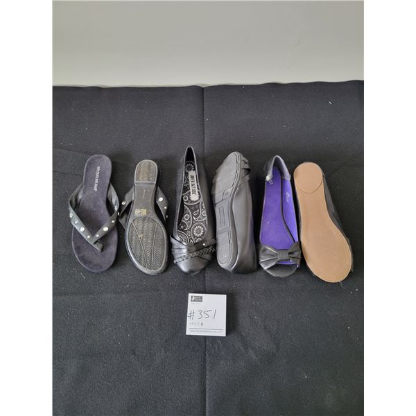 Women's Shoes x3 Size 9 (Like New)