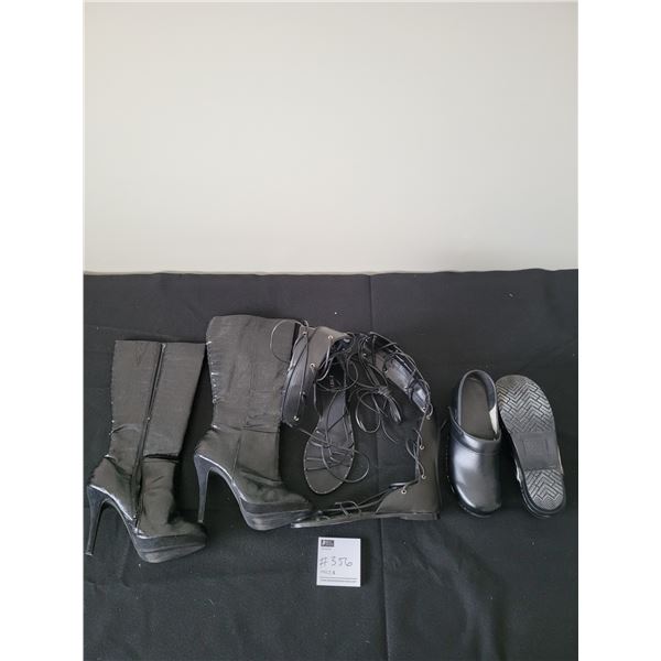 Women's Boots Size 9 x3 (Like New)