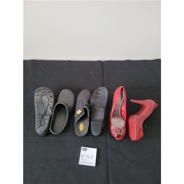 Women's Shoes Size 11 x3 (Like New)