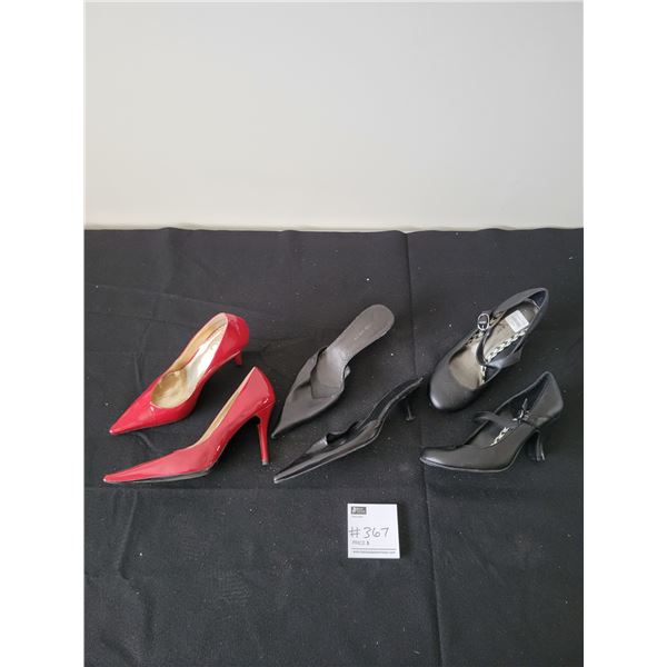 Women's Heels Size 9.5 x3 (Like New)