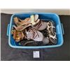 Image 1 : *Mystery Bin!* 12 Pairs of Women's Shoes/Sandals/Sneakers/Boots Sizes Unknown (Some Brand New/Some U