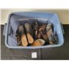 Image 1 : *Mystery Bin!* 12 Pairs of Women's Shoes/Sandals/Sneakers/Boots Sizes Unknown (Some Brand New/Some U
