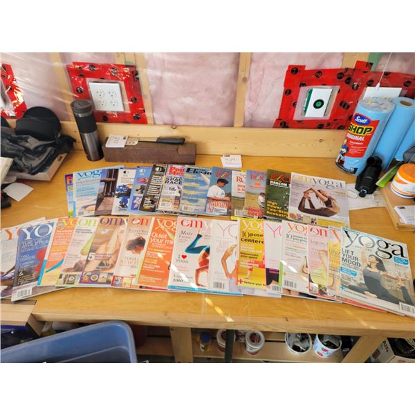 Magazine Collection! Excellent Condition! Yoga, Gardening & More
