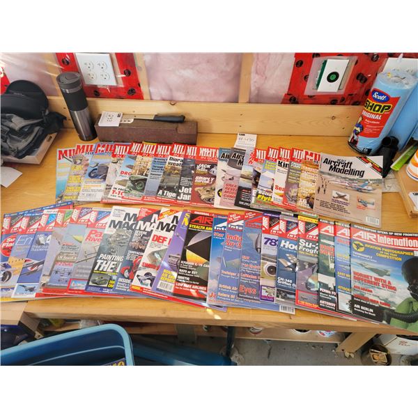 Military & Scale Aircraft Model Magazines! Excellent Condition!