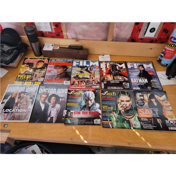 Star Wars, Star Trek, Science Fiction Magazines Collection!