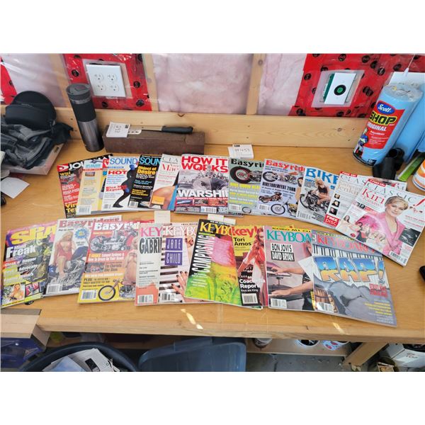 Keyboard, Time, Easy Rider, Newsweek Magazine Collection!