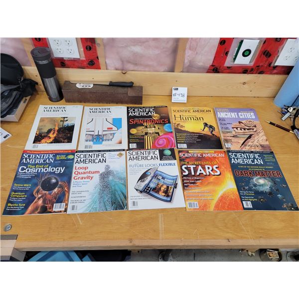 Scientific American, Sky & Telescope, Astronomy, & Archaeology Magazine Collection Excellent Cond.