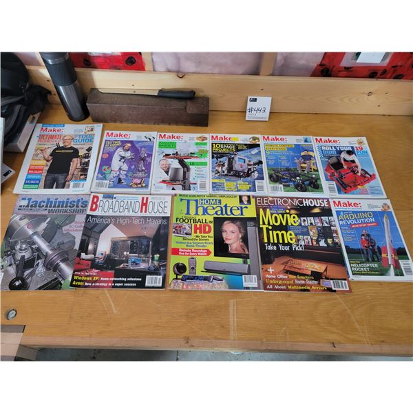 Technology, Theater, Electronics, Stuff Magazine Collection Excellent Condition