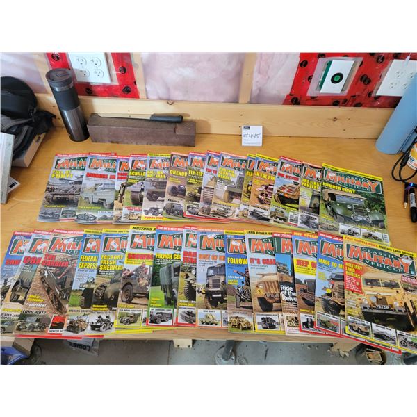 Classic Military Vehicle & Military Machines Magazine Collection Excellent Condition