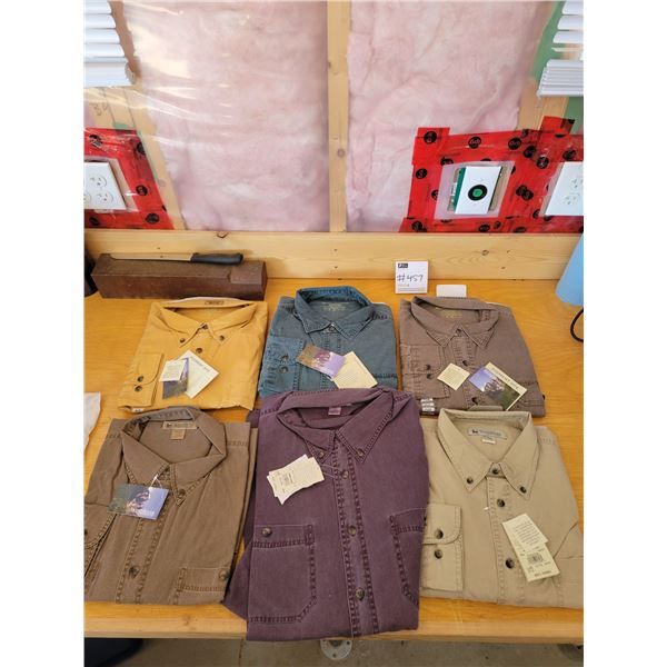 Brand New Wind River Outfitting Co. XLT Shirts x6