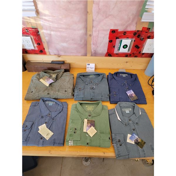Brand New Wind River Outfitting Co. XLT Shirts x6