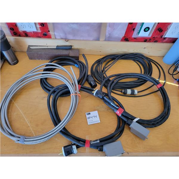 Harting 600V Carol 10/3 90C (UL) S00W CSA (x2) - Conduit - Long Extension Cord