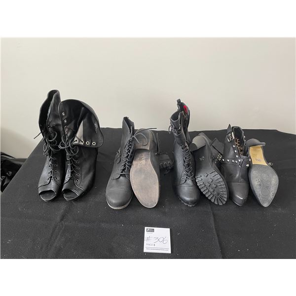 Women's Shoes - Size 10 x4 (Lightly Worn)