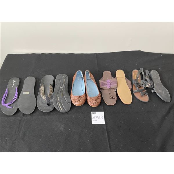 Women's Sandals - Size 10 x5 (Lightly Worn)