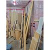 Image 1 : Assorted Wood /Closet Doors / Storage / Wood Rolling Carts