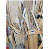 Image 3 : Assorted Wood /Closet Doors / Storage / Wood Rolling Carts