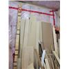 Image 4 : Assorted Wood /Closet Doors / Storage / Wood Rolling Carts