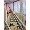 Image 5 : Assorted Wood /Closet Doors / Storage / Wood Rolling Carts