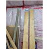 Image 6 : Assorted Wood /Closet Doors / Storage / Wood Rolling Carts