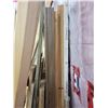 Image 7 : Assorted Wood /Closet Doors / Storage / Wood Rolling Carts