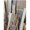 Image 9 : Assorted Wood /Closet Doors / Storage / Wood Rolling Carts