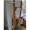 Image 2 : Wooden Coat Rack With Shelves & 3 Lamps