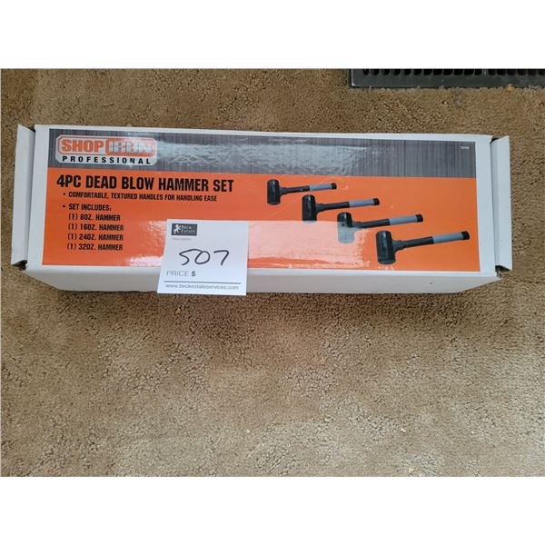 Four Piece Dead Blow Hammer Set