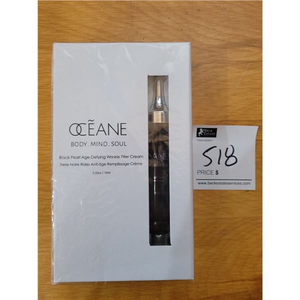 Oceane Body.Mind.Soul Black Pearl Age-Defying Wrinkle Filler Cream - Original MSRP of >$600.00