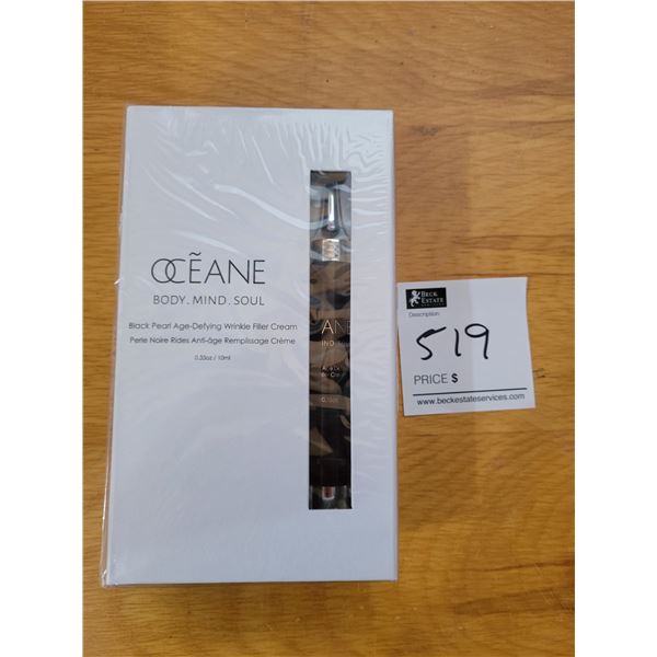 Oceane Body.Mind.Soul Black Pearl Age-Defying Wrinkle Filler Cream - Original MSRP of >$600.00