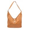 Image 1 : Hermes Brown Leather Lock Gulliver Shoulder Bag