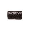 Image 1 : Chanel Black Lambskin Classic Single Flap Bag