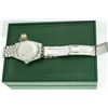 Image 7 : Rolex Mens Stainless Steel Black Diamond & Ruby 36MM Datejust Wristwatch Oyster