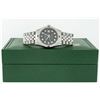 Image 8 : Rolex Mens Stainless Steel Black Diamond & Ruby 36MM Datejust Wristwatch Oyster