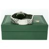 Image 9 : Rolex Mens Stainless Steel Black Diamond & Ruby 36MM Datejust Wristwatch Oyster
