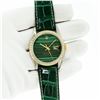 Image 3 : Rolex Datejust Mens 36 Green Malachite 18K/SS Oyster Perpetual Serviced Polished