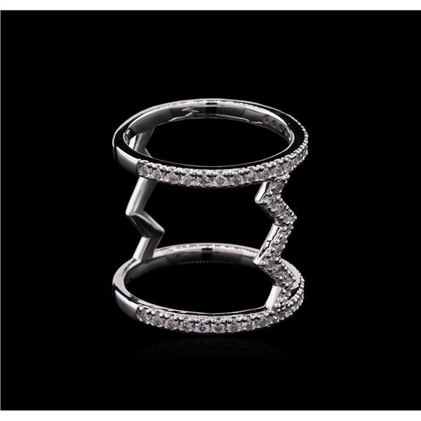 0.89 ctw Diamond Ring - 14KT White Gold