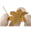 Image 7 : Chanel Gold CC Snowflake Crystal Charm