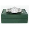 Image 8 : Rolex Mens Stainless Steel Mother Of Pearl Diamond Lugs Datejust Wristwatch With