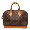 Image 1 : Louis Vuitton Brown Alma MM Satchel Bag