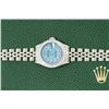 Image 4 : Rolex Ladies Stainless Steel 26MM Blue String Diamond Lugs Datejust Wristwatch W