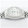 Image 6 : Rolex Mens Stainless Steel Mother Of Pearl Diamond & Ruby Datejust Wristwatch