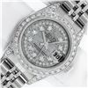 Image 1 : Rolex Ladies Stainless Steel Quickset Meteorite Diamond Lugs Jubilee Datejust Wr