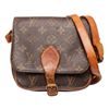 Image 1 : Louis Vuitton Brown Cartouchiere PM Crossbody Bag
